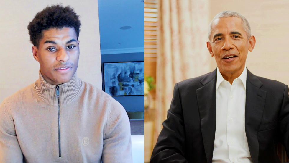 Барак Обама го испофали Маркус Рашфорд