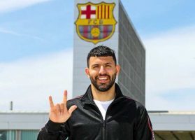 Барселона го потврди пристигнувањето на Кун Агуеро