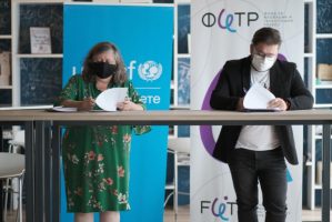 ФИТР и УНИЦЕФ го обновуваат партнерството за поддршка на младите при работа на иновативни еко-решенија