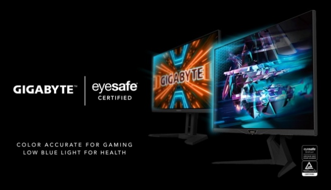 Gigabyte ги најави своите први Eyesafe гејминг монитори