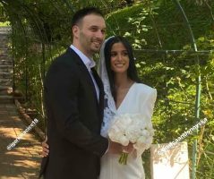 (Галерија) Во костим и патики се ожени Игор Карачиќ, невестата избра секси венчаница