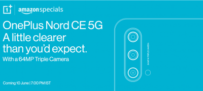 Нов тизер ја покажува задната страна на OnePlus Nord CE 5G