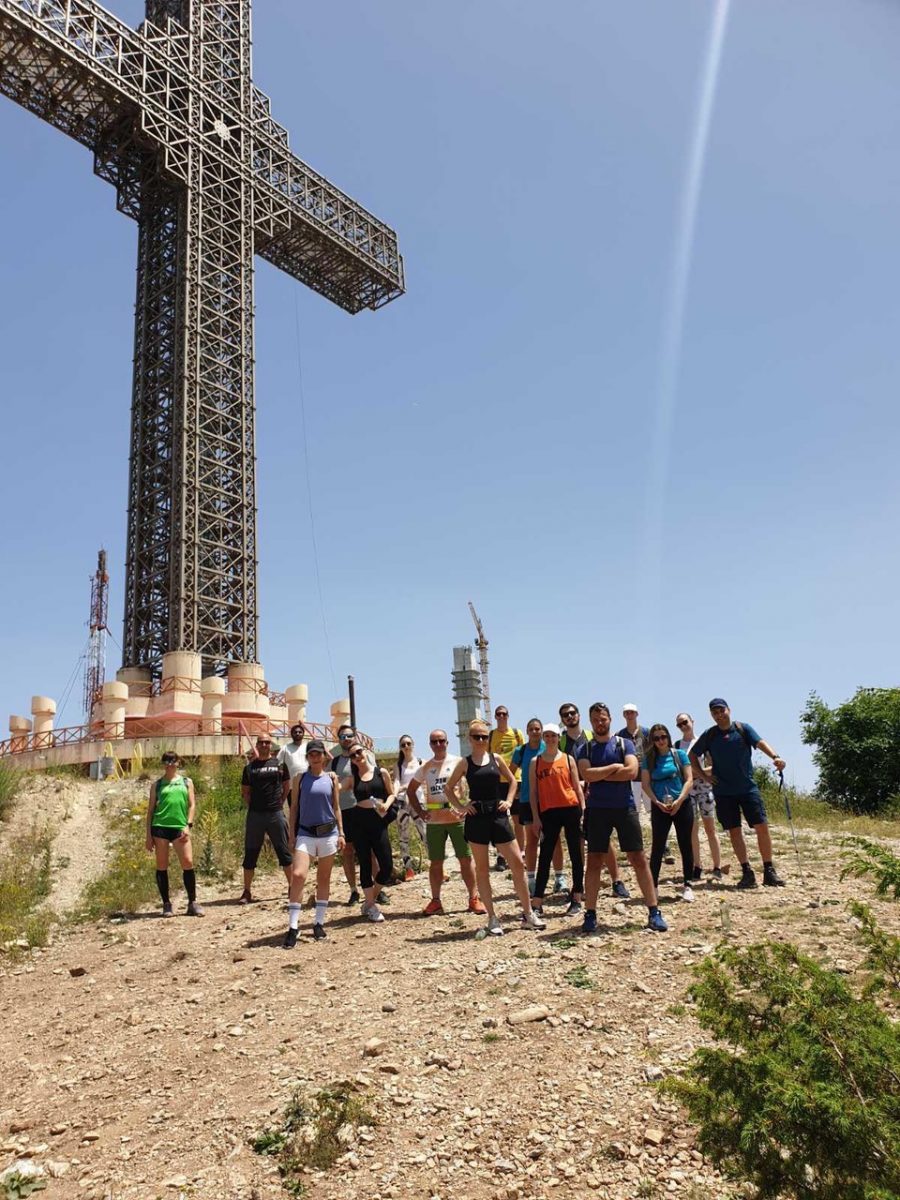 Тимот на Сивус на тим билдинг на Водно