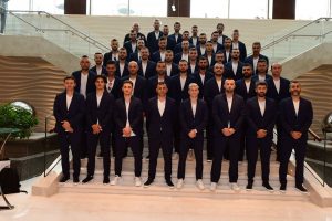 Фудбалерите отпатуваа за Букурешт – Македонија во недела ќе игра против Австрија