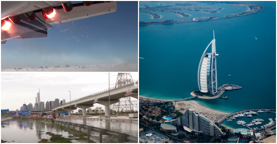 Во Дубаи произведен вештачки дожд за спас од пеколните горештини (ВИДЕО)