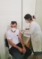 И Пандев се вакцинираше па се објави на социјалните мрежи