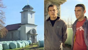 Муслиманско семејство обновува православна црква: Нашите пријатели Срби веќе не се тука, но оваа урнатина е нивниот храм