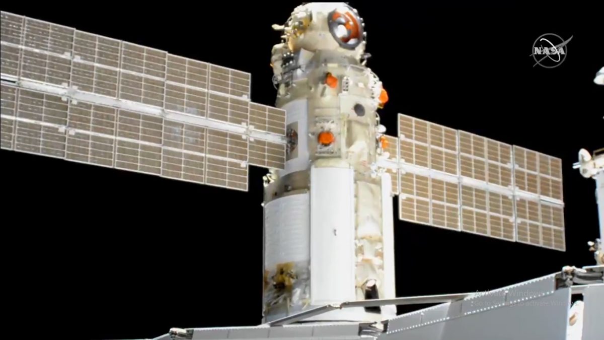 По долго одложување, рускиот научен модул стигна до Меѓународната вселенска станица