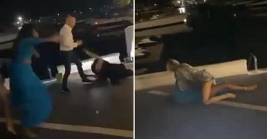 (Видео) Поранешна мисица претепа девојка на паркинг