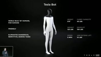 Елон Маск работи на нов хуманоиден робот – Tesla Bot