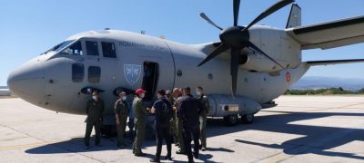 Романскиот воен авион ќе испушта 6-тонски кеси со вода врз пожарите во Македонија