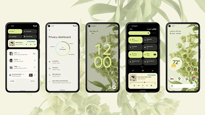 Google ја објави последната бета за Android 12