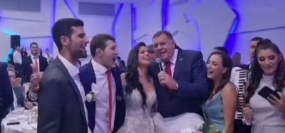 (Видео) Ѓоковиќ и Додиќ растурија од пеење на свадбата кај Мајдов