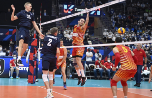 Македонија загуби од Финска на првиот натпревар на Европското првенство во одбојка