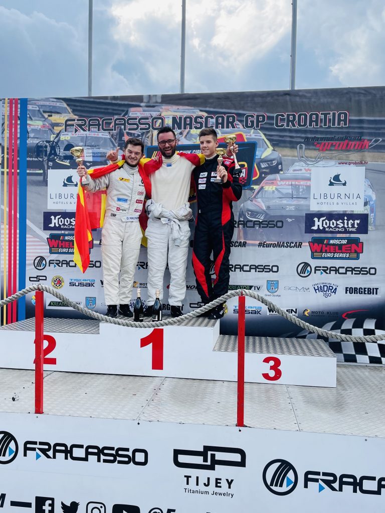 Македонците триумфираа со „еден-два“ победа на интернационалната FIA CEZ трка на Twingo CUP во Гробник