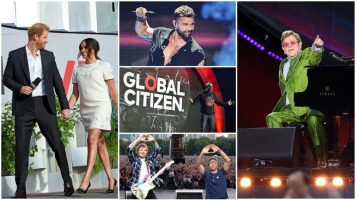 Поп-ѕвездите со концерти низ цел свет повикаа на масовна вакцинација и намалување на гладот