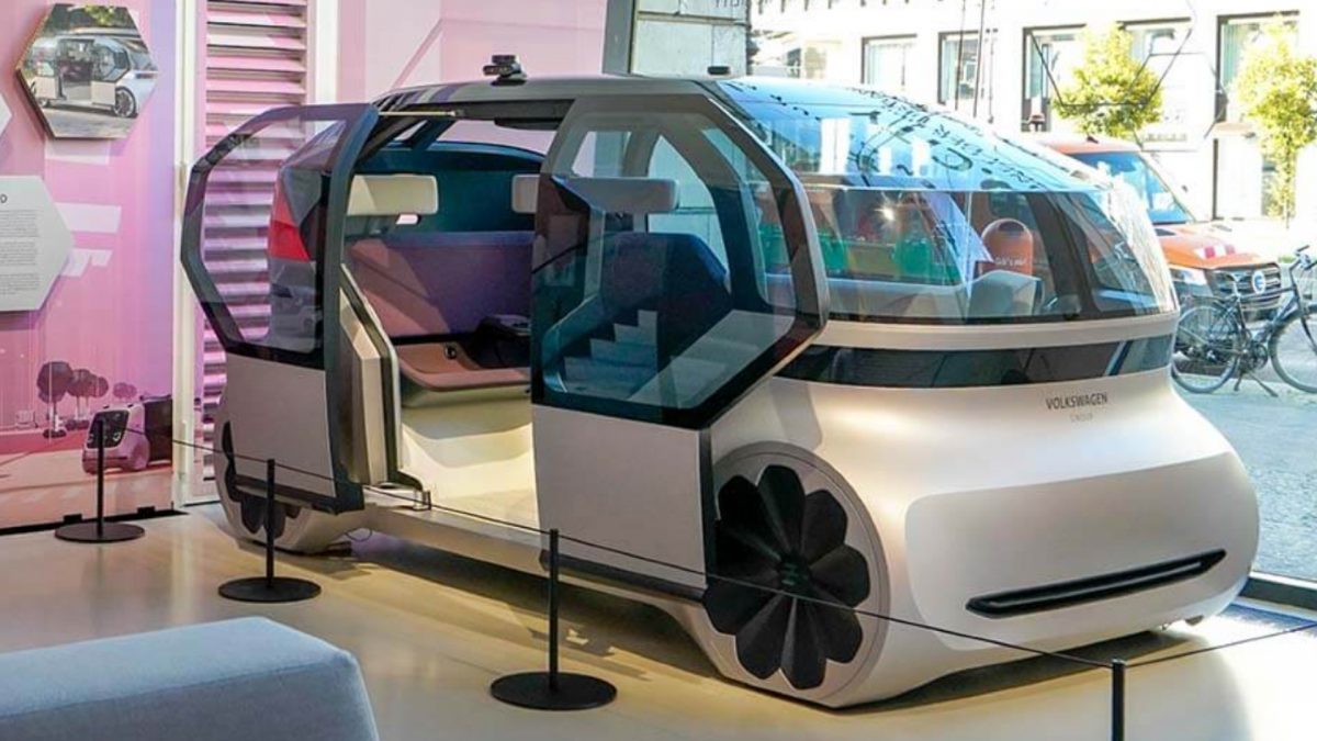 VW OnePod Concept: Роботакси на иднината