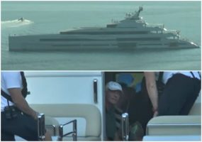 (Видео) Бил Гејтс пристигна во Бодрум со јахта долга 107 метри, милијардерот во посета на Турција
