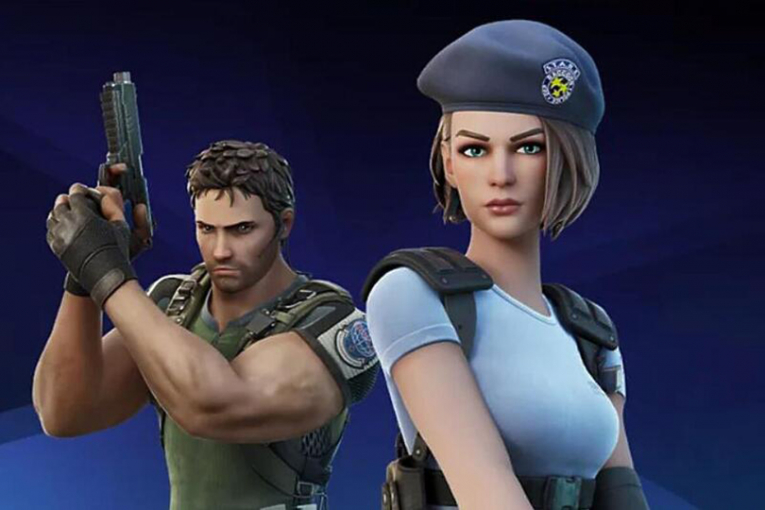 Крис Редфилд и Џил Валентајн од Resident Evil отсега и во Fortnite