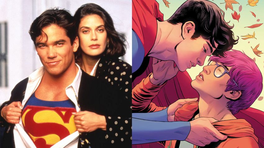 Новиот Супермен е бисексуалец, партнерот има розова коса за да биде поблиску до модерната публика