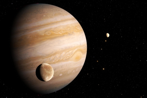 Хабл пронајде водена пареа во атмосферата на најголемата месечина на Јупитер (ВИДЕО)