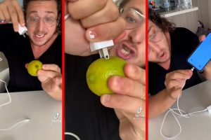 (Видео) Наполнете ја батеријата на мобилниот телефон со лимон
