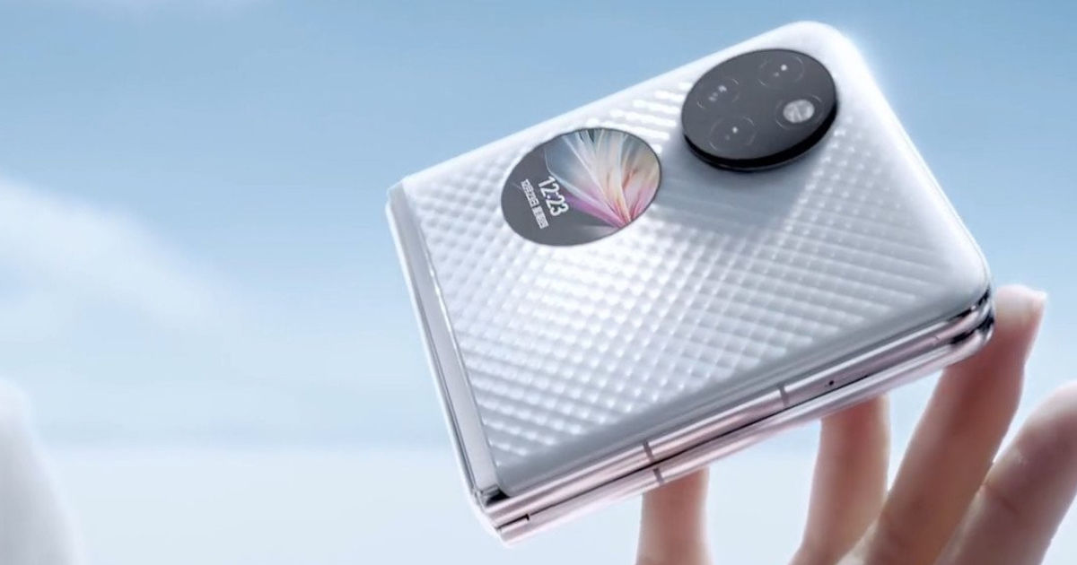 Huawei го објави флексибилниот P50 Pocket со 6,9-инчен екран