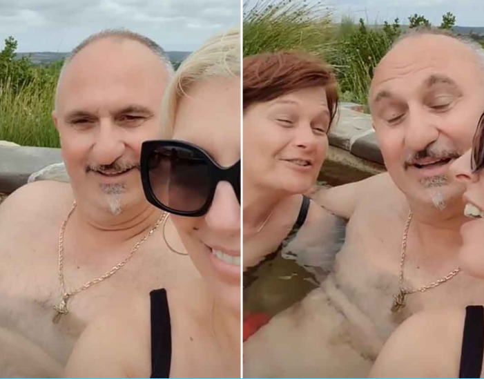 (Галерија) Новица како султан во џакузи меѓу Тања и Маријана