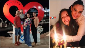 (Галерија) Рози и изненадување за Моника: Две роденденски забави за ќерката на Црнокрак