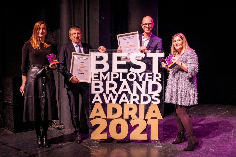 Ендава ја доби Гранд При наградата на Employer Brand Awards Adria