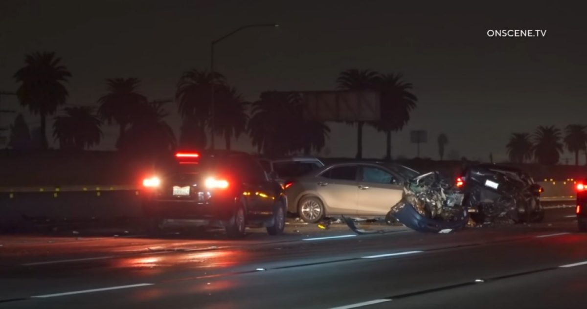 Хорор на автопат: Верижен судар каков не се памети (ВИДЕО)