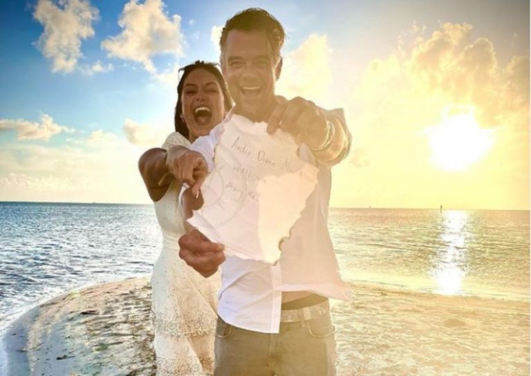 Џош Духамел со порака во шише ја побара Одра Мари за жена