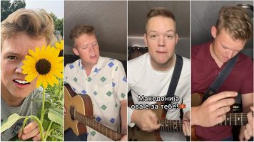 (Видео) Македонијо, ова е за тебе: Американец кој го обожава Балканот пее песни на македонски јазик
