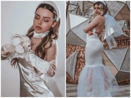 Дизајнерката Данче Лазарова ја промовира својата прва колекција венчаници