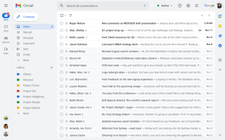 Gmail добива нов изгледа за да се олесни префрлањето помеѓу Google сервисите