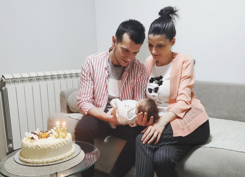 Александар Белов го прослави првиот роденден со ќерката Мина: Таа ми е најубавиот подарок во животот