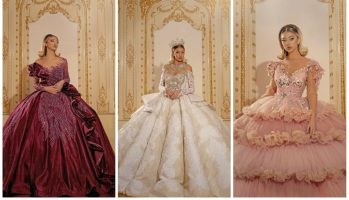 (Галерија) Кралски венчаници и раскошни фустани во новата колекција на дизајнерот Златко Јовановски