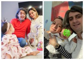 Мухамед Зекири и Бисера со емотивни фотографии ја споделија роденденската честитка за ќерката Далија