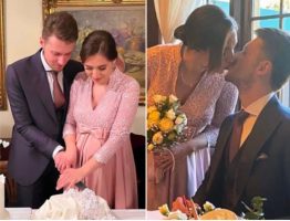 Се ожени Иван Иванов: Розов фустан место венчаница за синот на поранешниот претседател