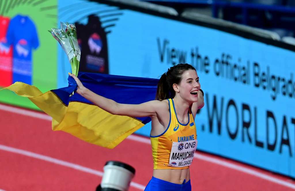 Украинска насмевка на атлетскиот мундијал во Белград (ФОТОГАЛЕРИЈА)