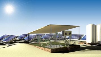 Универзален соларен панел произведува струја и вода