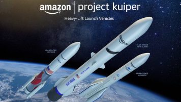 Безос ја освојува вселената: Амазон во следните 5 години ќе испрати 83 ракети во вселената со повеќе од 3.200 сателити