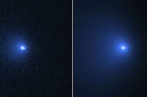 НАСА ја забележа најголемата комета досега, ја нарече ледена Лего коцка