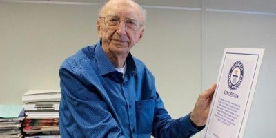 Стогодишен Бразилец влезе во Гинис откако 84 години работел во иста компанија