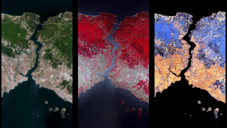 ВИДЕО: Сателитот EnMap испрати нови фотографии од Босфор во 250 бои