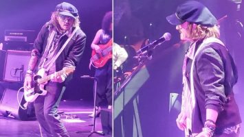 (Видео) Овации за Џони Деп кој изненади со перформанс среде концерт на Џеф Бек во Лондон