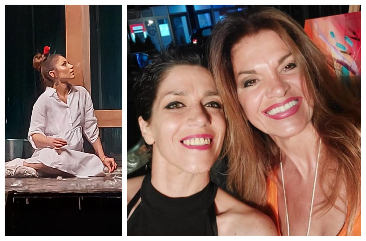 (Фото) Ќерката на Андријана ја одигра улогата во претставата „Галеб“ за својата почината мајка