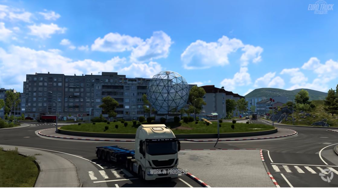 ВИДЕО: Euro Truck Simulator 2 добива DLC со нови земји