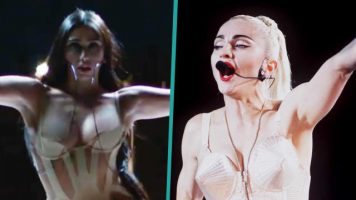 (Видео) Ќерката на Мадона се облече како мајка си во популарниот костум од '90-тите