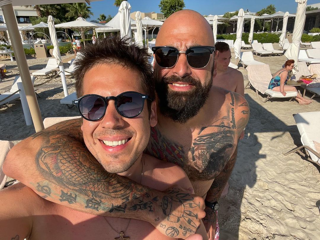 (Галерија) Перо Антиќ и Никола Роквиќ заедно на летување во Грција